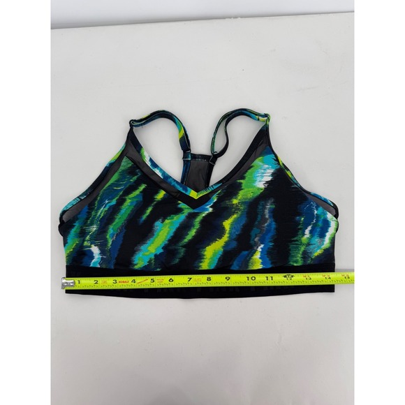 Victoria's Secret PINK Sport Bra Sz XL Tropical Print Racerback Gym NWT Org $29‎ - Picture 2 of 10